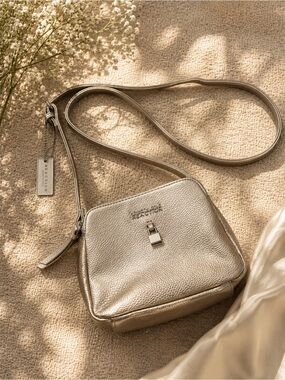 Kenneth Cole REACTION Champagne Crossbody Bag
